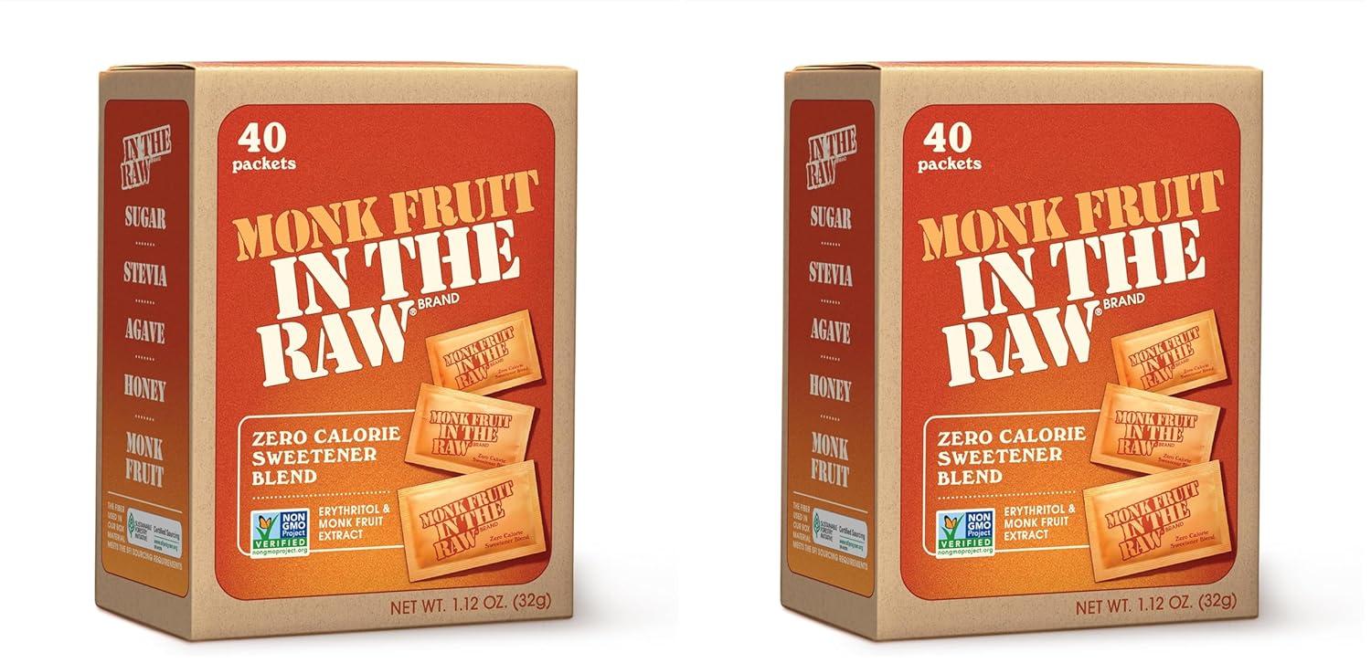 image:imageMONK FRUIT IN THE RAW 48 oz Bakers Bag Pack of 1 Natural Monk Fruit Sweetener wErythritol SugarFreeRegular Monk Fruit Packets