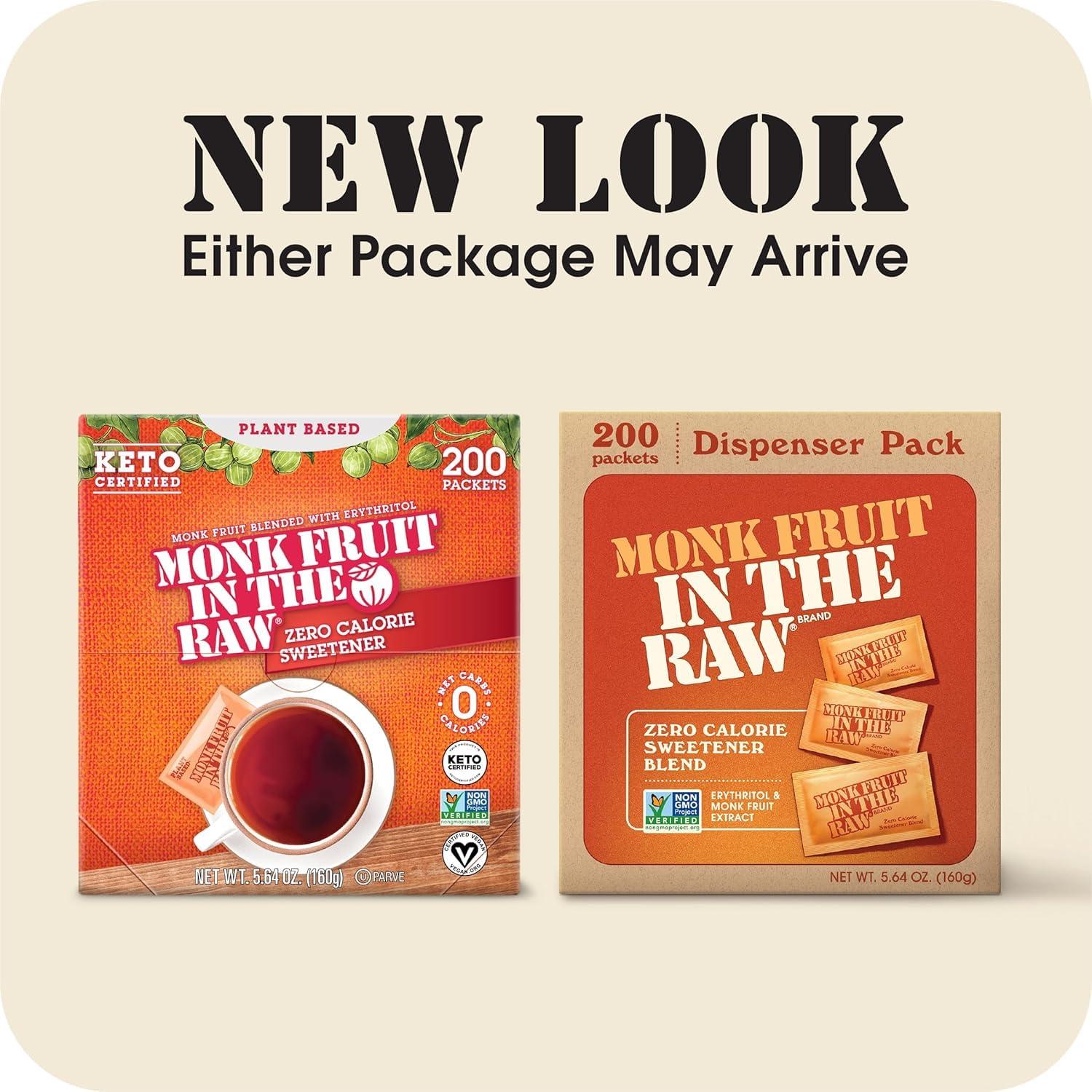 image:imageMONK FRUIT IN THE RAW 48 oz Bakers Bag Pack of 1 Natural Monk Fruit Sweetener wErythritol SugarFreeRegular Monk Fruit Packets