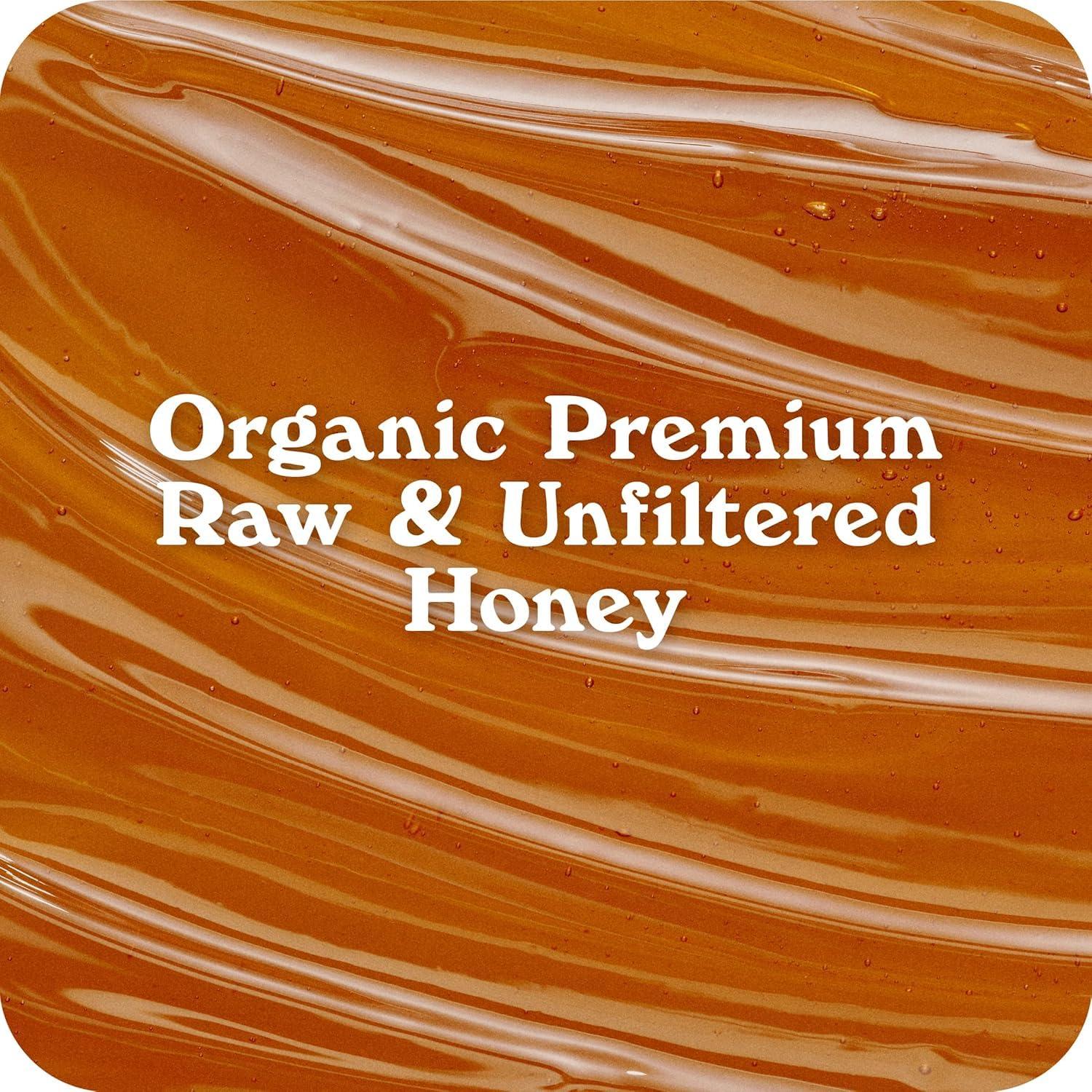 image:imageOrganic Honey In The Raw 14 oz Squeeze Bottle Pure Raw amp Unfiltered Honey No Additives Gluten and BPA Free USDA Certified for Coffee Tea Yogurt Baking and MoreOrganic 14 oz