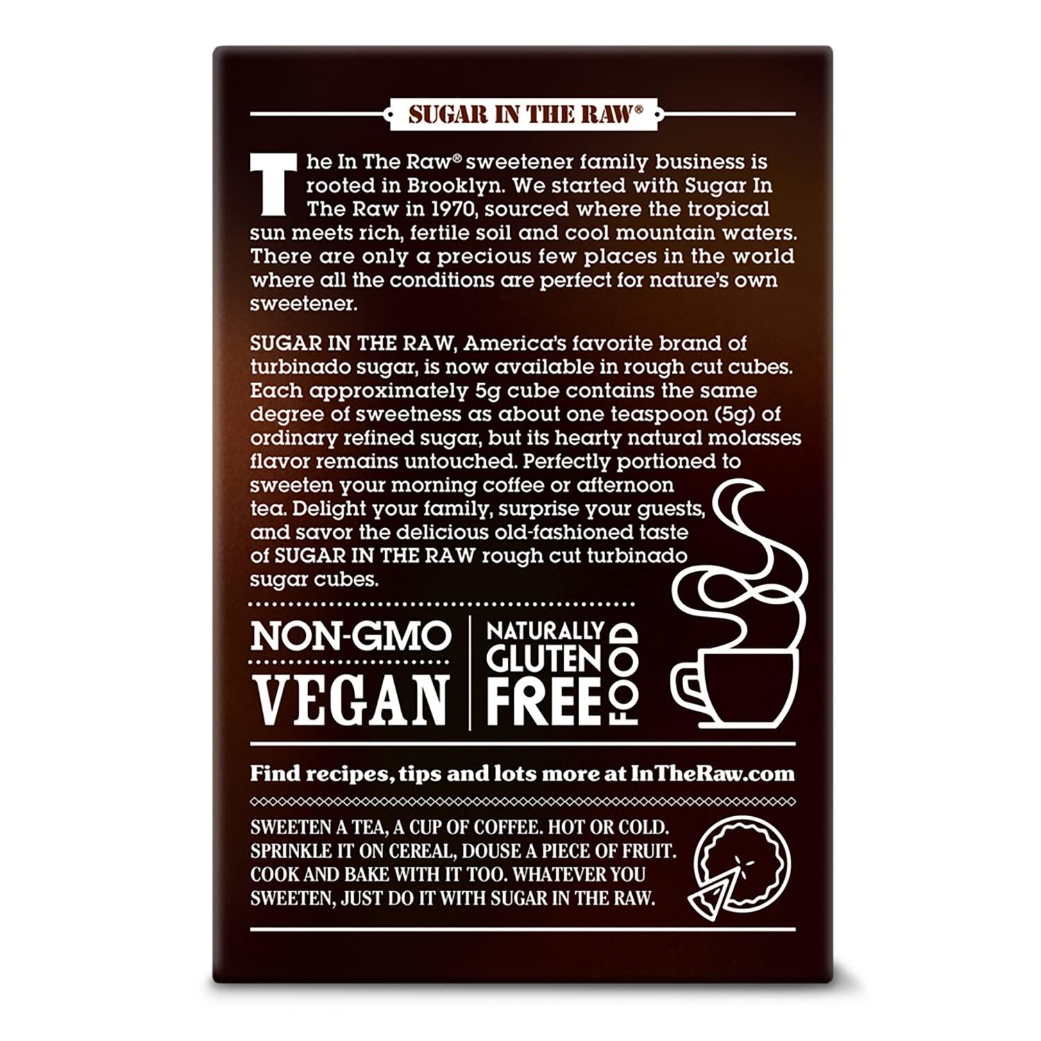 image:imageSugar In The Raw Granulated Turbinado Cane Sugar On The Go Packets No Erythritol Pure Natural Sweetener Hot amp Cold Drinks Coffee Baking Vegan GlutenFree NonGMO 200 Count Packets 2Pack25 Count 176 oz Pack of 2