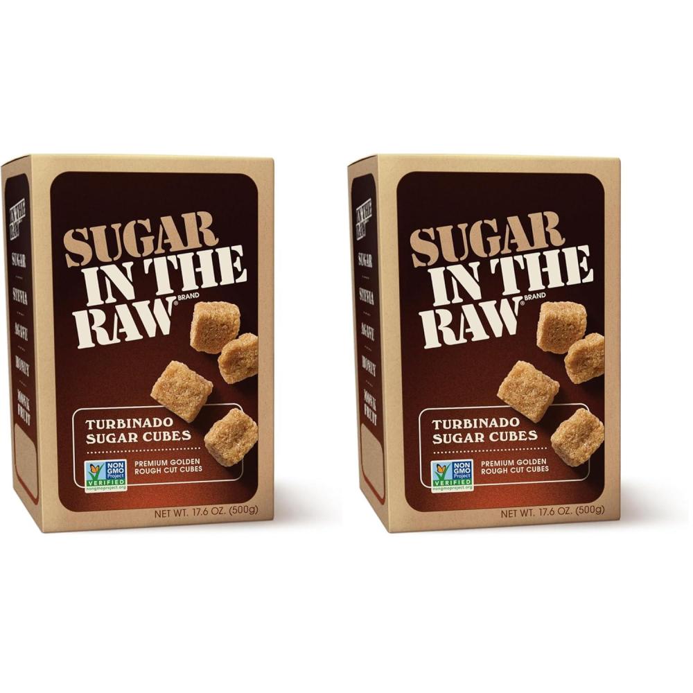 image:imageSugar In The Raw Granulated Turbinado Cane Sugar On The Go Packets No Erythritol Pure Natural Sweetener Hot amp Cold Drinks Coffee Baking Vegan GlutenFree NonGMO 200 Count Packets 2Pack25 Count 176 oz Pack of 2