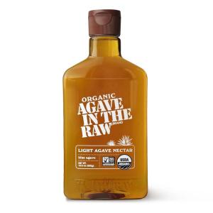 Organic Agave In The Raw Agave Nectar, 18.5 oz., Made With Blue Agave From Mexico, USDA Organic, Non-GMO Project Verified, Kosher Vegan and Low Glycemic Index(Light Agave)