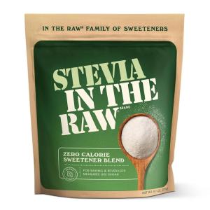 Stevia In The Raw Stevia Sweetener Packets, 50 Ct, Zero Calorie Stevia Sugar Substitute Packets, No Erythritol or Artificial Flavors, Vegan, Gluten Free, Kosher, Low Glycemic Index(9.7 Ounce (Pack of 1))